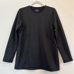 J. Jill Fit Performance Women’s Rhodes Black Crewneck Stretch Tee Size M